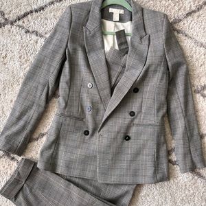 Womens Plaid Suit